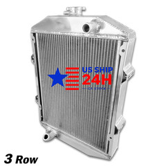 Aluminum Radiator For John Deere 1050 Compact Tractor OE# CH13963 & CH18416 3Row