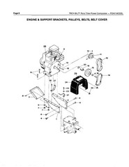 SERVICE PARTS MANUAL FITS 1987-1992 TROY BILT PONY ROTO TILLER