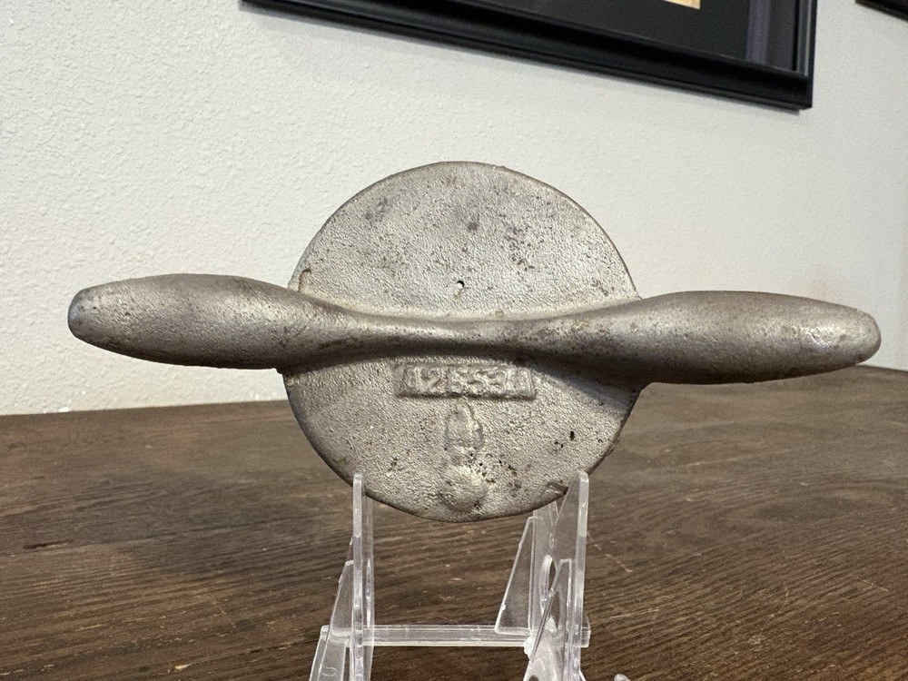 Case Tractor Cast Iron Threaded Radiator/Gas Cap- Winged- Cool Piece!