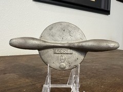 Case Tractor Cast Iron Threaded Radiator/Gas Cap- Winged- Cool Piece!