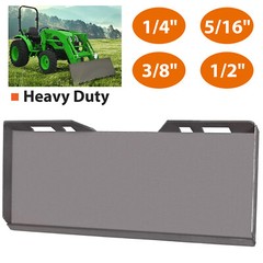 1/4″ 5/16″ 3/8″ 1/2″ Steel Quick Tach Attachment Mount Plate Skid Steer Loader
