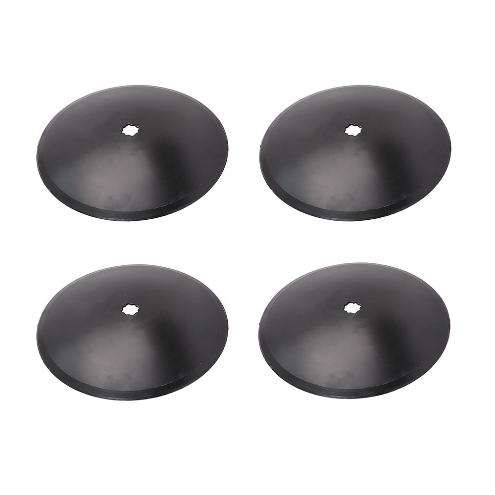 4 Pack Disc Harrow Blade 16″ Plain Fits 1″ x 1 1/8″ Axle Fits Various Products