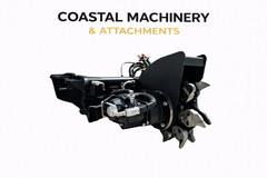 New Mini Skid Steer Stump Grinder Attachment Articulating Arm &Remote Toro Dingo