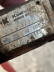 Massey Ferguson MF 2775 Tractor Hydraulic Valve End Block 1625017M93