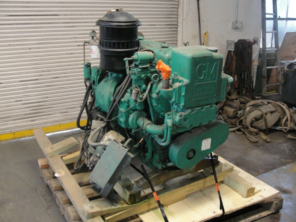 General Motors Detroit Diesel Engine PTA-1SD-50 Unit 4A-40233 Used