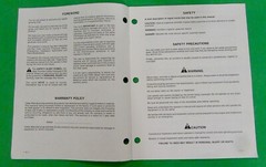 Yetter 2965-2966-2967 Trashmaster / Residue Manager Set-up & Parts Manual