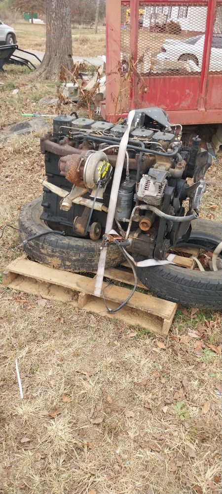 CUMMINS 5.9L 12 valve p pump Diesel Engine; GOOD RUNNING TAKEOUT; 185HP