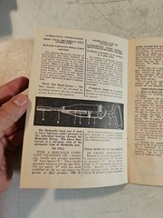Original 1941 Massey Harris 27 Gang Plow Setting Up Instructions Manual