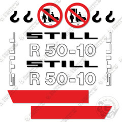 Fits Still R50-10 Decal Kit Forklift – 7 YEAR OUTDOOR 3M VINYL!
