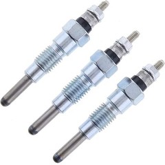 3X Glow Plug for John Deere 1435 1023E 1025R 1026R 2025R 2026R 2320 2030A 850D