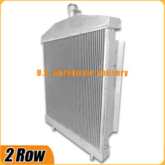 2 Rows Aluminum Radiator for Lincoln Welder 200 250 AMP SA200 SA250 G1087 H19491