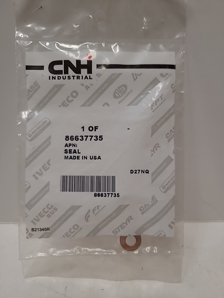 Cnh 86637735 Copper Seal