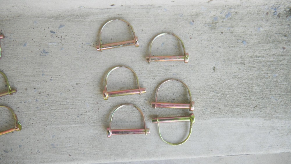 5 five Pto Locking D Pins Round 3/8