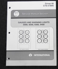 INTERNATIONAL NAVISTAR 9200 9300 9400 Semi Truck Tractor Service Manuals