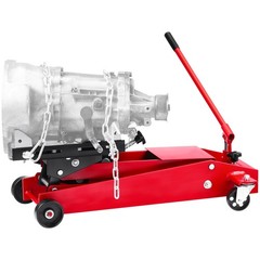 1000lbs Low Profile Transmission Jack 0.45 Ton 360° Swivel Wheels Garage Lift