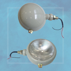 12V Pair Head Lamp Light for FORD Fits Tractor 2N 8N 9N 600 800 Grey 310066F