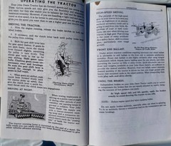 Original Vintage John Deere Model 50 Series Tractor Operator’s Manual OM-R2033