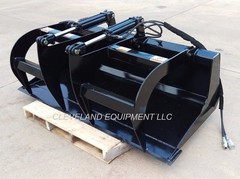 NEW 60″ LD GRAPPLE BUCKET ATTACHMENT Tractor Loader LS Mahindra Kioti Kubota 5′