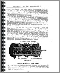Hercules RXB RXC OXC QXA QXD WXC Engine Service Repair Manual
