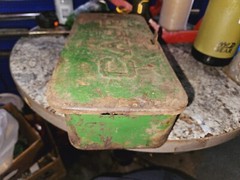 OEM Case Tractor Embossed Lid Tool Box SC DC S SI SO Ji Case Box
