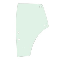 Left Hand Cab Glass Door For Kubota M8540 M5040 M9540 M6040 M7040 Tempered Glass