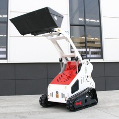Mini Skid Steer Track Loader B&S Gas Engine with 2 Attachments USA Stock