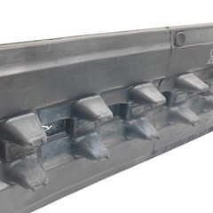 Rubber Track 180mm*72mm*37 Excavator Part Pattern Protrusions Toothed Blocks