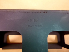 USGI M1070 HET Drivers Side Seat Support Frame 1843700W, 2540-01-354-0589