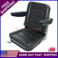 Zero Turn Mower Seat Tractor Seat w/Armrest for Kubota ZD18, ZD21, ZD25F, ZD28