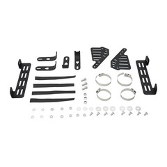 Motorcycle Outer Batwing Fairing Fit for Road King Matte Black Smoke Windshield