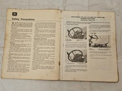 JOHN DEERE 210, 212, 214 AND 216 LAWN TRACTORS OPERATOR’S MANUAL OM-M82325 A9