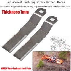 2X Mower Rotary Cutter Blades For Skidsteer,Skid Loader, Compact Track Loader