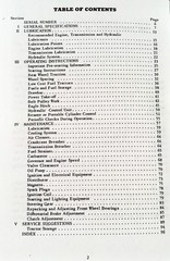J I Case Va Tractors Vac Vao Vas Vah Operators Owners Manuals Maintenance Book