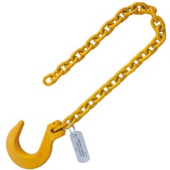 5/16″x3′ G80 Foundry Hook Recovery Chain for Tow Rollback Wrecker