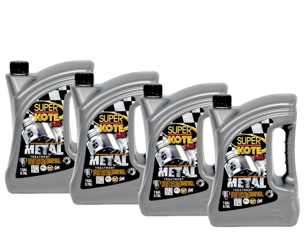 SUPERKOTE 2000 Metal Treatment Lubricant Anti Friction EP 1GAL 4PACK