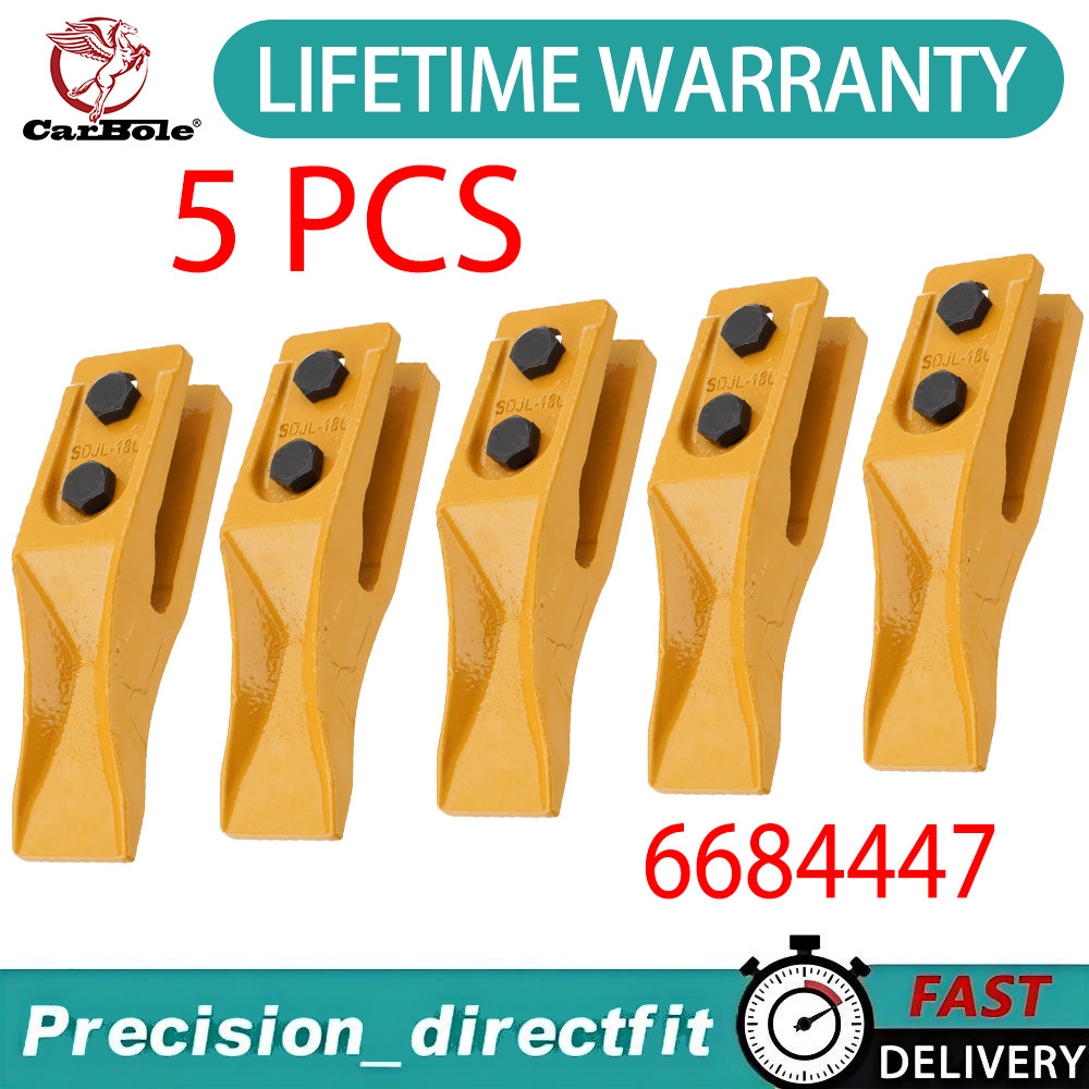 6684447 Skid Steer Bucket Unitooth Trenching Bucket Teeth with Hardware 5PCS