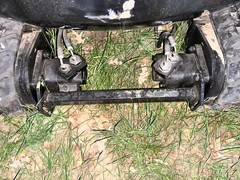 2X Black Track Motor Reinforcement Bracket Kit for Mini Excavator Universal