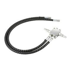 Cushion Valve Kit Complete 1/4 inch Hydraulic M14x1.5 Fitting 2 Hoses Included