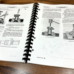 Service Manual Parts Catalog Set for John Deere 1010 Crawler Tractor Dozer Shop