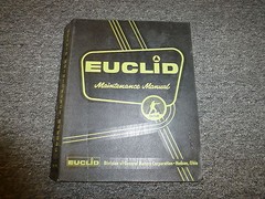 Euclid GM V71 Diesel Engine Shop Service Repair Maintenance Overhaul Manual