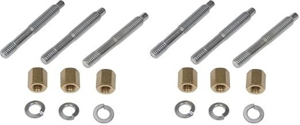 Front Exhaust Manifold Stud Kit – 3/8-16 x 3-1/4 In. Size: 1 Count (Pack of 2)
