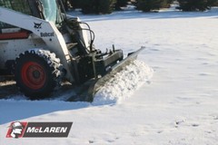 96″ Skid Steer Snow Plow Blade Attachment Heavy Duty High Quality