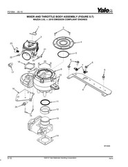 Service Parts Manual Fits Yale Forklift GLP050LX(A974)