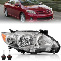 Headlight Assembly 2011-2013 Toyota Corolla Passenger Side Factory Style w Bulbs