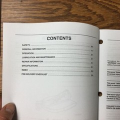 New Holland 736GC 737GC 738GC ROTARY CUTTER MOWER OPERATOR MANUAL MAINTENANCE