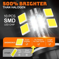 Bright 881 LED light bulbs for Bobcat S330, S450, S510, S530, S550, S570, S590
