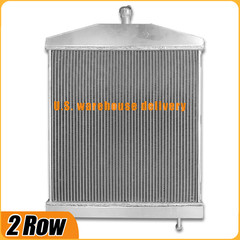 2 Rows Aluminum Radiator for Lincoln Welder 200 250 AMP SA200 SA250 G1087 H19491