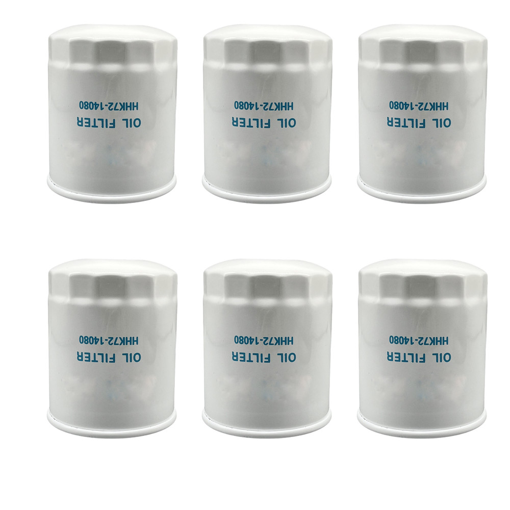 6 Pc Oil Filter For Kubota B Series HHK71-14080 HHK72-14080 HHK80-14080