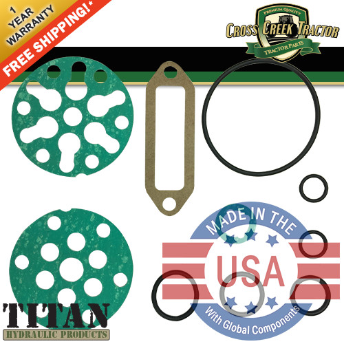 Hydraulic Pump Gasket Set fits Ford 501 601, 701, 801, 901, 2000-4000 4 Cylinder