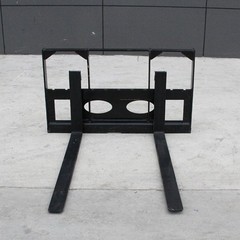 Mini Skid Steer Loader Hydraulic Sliding Forks Pallet Forks U.S. Inventory